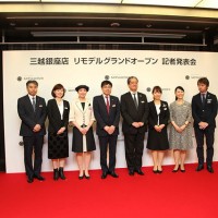 三越銀座店 リモデルグランドオープン 記者発表会