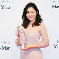 石原さとみ（ブランドアンバサダー）／Max Mara青山店リニューアルオープン記念イベント