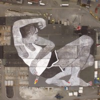 フランス人アーティスト「Ella & Pitr」が完成させた世界で一番大きな壁画／「Nuart Festival」15周年記念作品