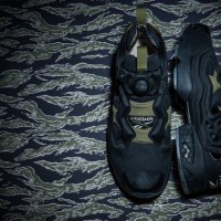 リーボッククラシックの「インスタポンプフューリー」からニューモデル「Instapump Fury Tiger Camo」（1万8,800円）が発売