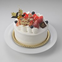 「苺の生デコレーションケーキ」（12cm／3,700円、15cm／5,000円）