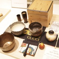 「未来へ繋ぐ茶箱展」の全銀座会・植松慶子さんの見立て
