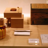 「未来へ繋ぐ茶箱展」緒方慎一郎の作品「抹茶箱」