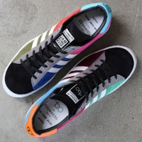 アディダス オリジナルス、THE FOURNESS、ジャムホームメイドのトリプルコラボレーションによるスニーカー「adidas Originals『CAMPUS 80s』 by JAM HOME MADE（R） × THE FOURNESS」（1万8,000円）