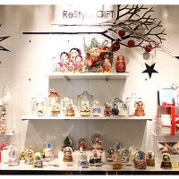 クリスマスギフトやオーナメントを展開するリスタイルギフト（伊勢丹新宿店本館3階）