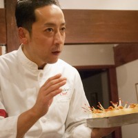 銀座の日本料理店・六雁料理長の秋山能久さん