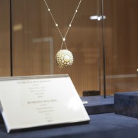 イセタンサローネで開催された個展の様子