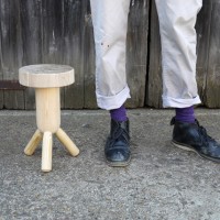 Stool  W.235 × D.225 × H.377cm