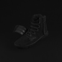 アディダス オリジナルスがカニエ・ウエストとのコラボレーションシューズ「YEEZY BOOST 750」の新色であるブラックカラー（4万5,000円）を発売