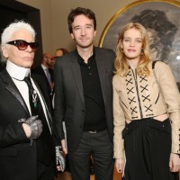 Karl Lagerfeld & Antoine Arnault, Natalia Vodianova