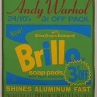 「Brillo Pasadena Art Museum」1970年,760かける660mm,screenprint in colours on paper「Brillo Pasadena Art Museum」1970年,760かける660mm,screen「Brillo Pasadena Art Museum」1970年,760×660mm,screen