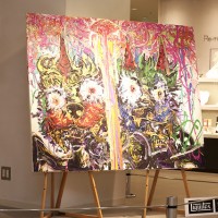 小松美羽展（銀座三越7階、3月16日から3月22日まで）