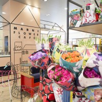 阪急うめだ本店3階にオープンした「MARNI FLOWER CAFE」