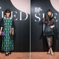 ミュウミュウの新作ショートフィルム『SEED』上映会に主演の安藤サクラ、萬波ユカ、emmaらが来場