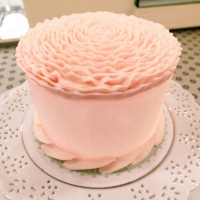 ホールのフラワーケーキ（4,300円）