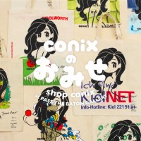 conixがパスザバトンギャラリーにポップアップショップをオープン