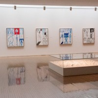 常設展「猪熊弦一郎展 Faces」展示風景