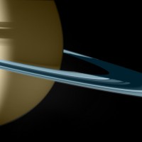 トーマス・ルフ 《cassini 10》 2009年 C-print 98.5×108.5cm