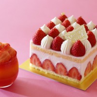 「ショートケーキ 恋姫」（税込4,968円）と「ジュレ フレーズ 恋姫」（税込518円）