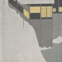 小村雪岱  「雪の朝」  1941年頃