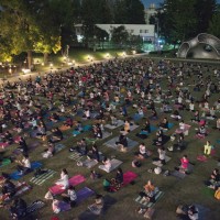 「ミッドパーク ヨガ」過去の様子