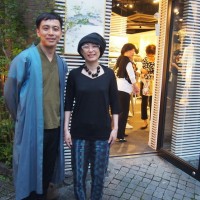 matohu デザイナーの堀畑裕之さんと関口真希子さん