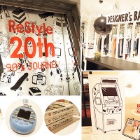 伊勢丹新宿店リ・スタイルの20周年を記念した「ReStyle 20TH “90's JOURNEYショップ”」