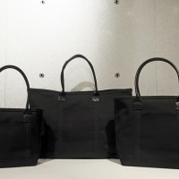 BLACK ON BLACK TOTE BAG