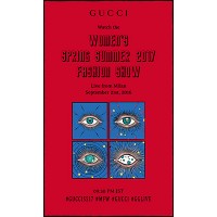 グッチの17SSコレクション、本日21時半より