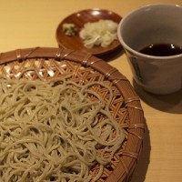 「天せいろ（活き才巻海老3本、野菜3種）」