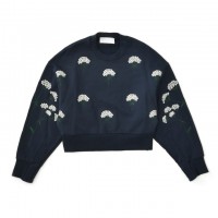 Embroidery Sweatshirt／mame *三越伊勢丹限定カラー