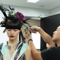 新時代の和装「KIMONO COUTURE」を纏った6人のモデルたちを撮影したライブフォトシューティングが銀座で開催