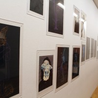 「画と機 山本耀司・朝倉優佳」展