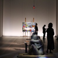 「画と機 山本耀司・朝倉優佳」展