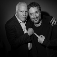 Larry Gagosian & Harmony Korine