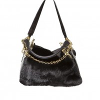 COIN PURSE  / Black Mink & Black Lucido (meaning shiny) Crocodile（148万円）