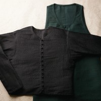 HaaT/AOYAMA限定アイテム“HORIZONTAL SILK PINTUCKING”