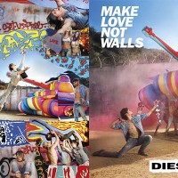 ディーゼル2017年春夏広告キャンペーン「MAEK LOVE NOT WALLS (壁を築くのではなく、愛を育もう）」