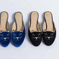 Kitty Slipper（各6万1,000円/ヒール高1.5cm）