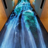 ギンザ シックスのアート作品（teamLab）