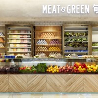 「meat&green 旬熟成」外観