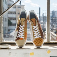 プーマとspoken words projectのコラボスニーカー「PUMA BASKET FOR SWP」（2万5,000円）が数量限定発売