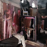 エイドリアン・ゲーニー《THE COLLECTOR 4》2009年(c)Adrian Ghenie Courtesy of Galeria Plan B