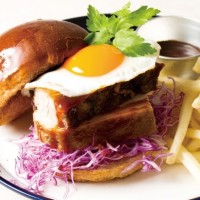 blue terminal burger（1,480円）