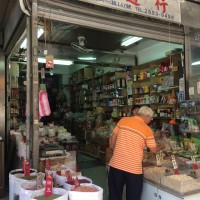 迪化街にあるお店の様子