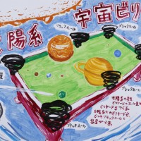 西野 達「Solar system billiards(2009)」（所蔵 石水美冬）