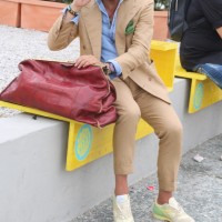 PITTI UOMO92会場スナップ