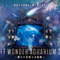 「ナイトワンダーアクアリウム2017」開催! 今年のテーマは満天の星降る水族館