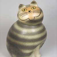 Mia Cat from the Big Zoo series（Manufactured from 1966, this copy made at Keramikstudion 1990.） 個人蔵、スウェーデン