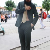 PITTI UOMO92会場スナップ